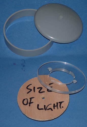 The components used to make the dome light